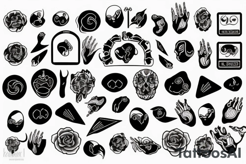 Blood type 0rH- tattoo idea