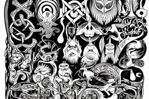 Odin tattoo idea