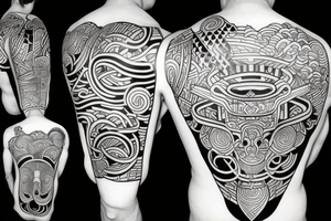 Ak47 Japanese culture tattoo idea