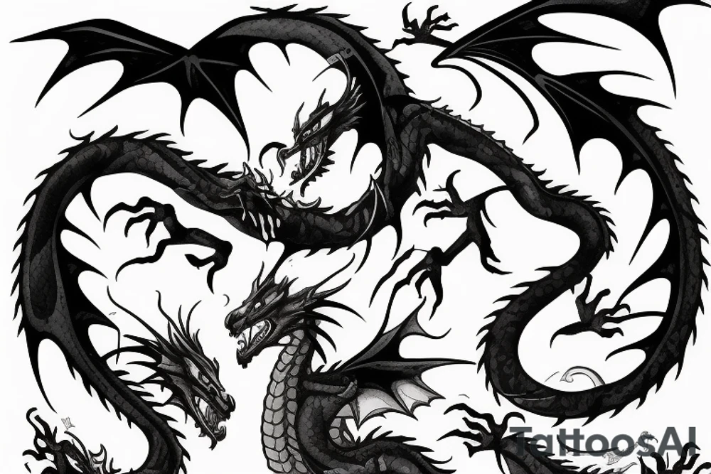 Dragon mother cover she's baby dragon tattoo idea