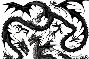 Dragon mother cover she's baby dragon tattoo idea