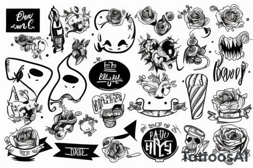 Tattoo for couple funny tattoo idea