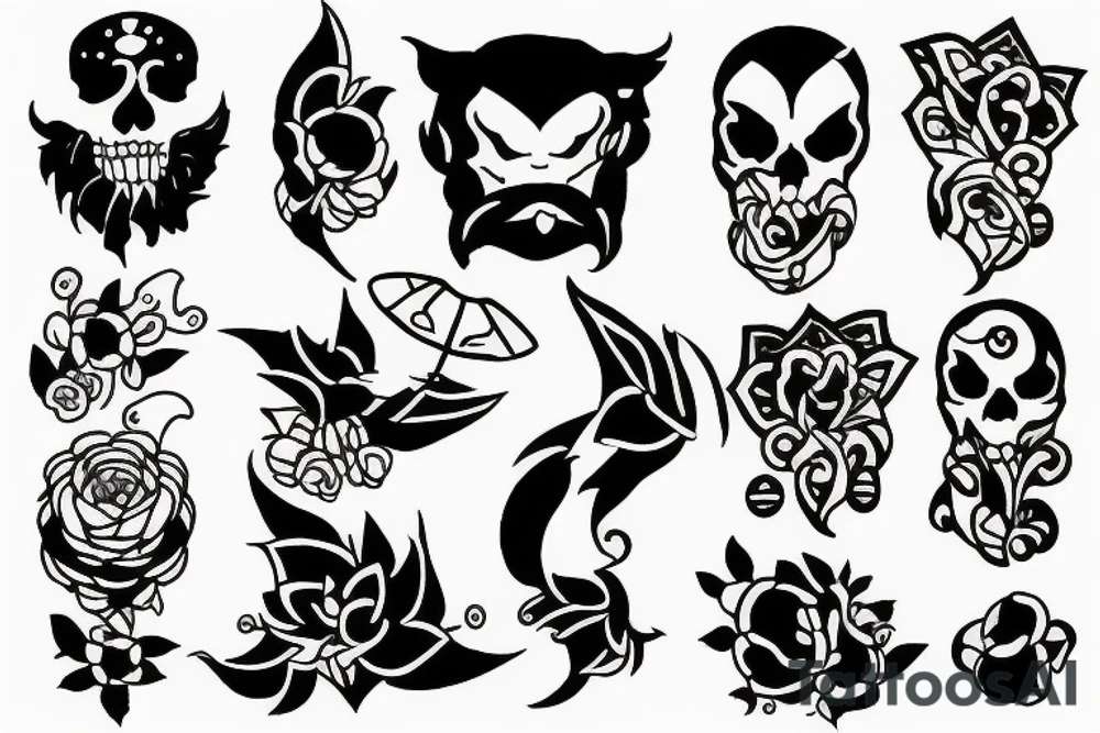 A small 777 tattoo idea
