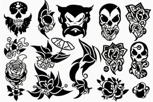 A small 777 tattoo idea