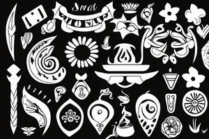A small number tattoo idea