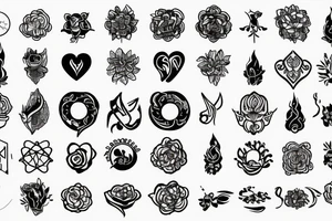 A small number tattoo idea