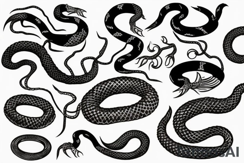 Snake tattoo idea