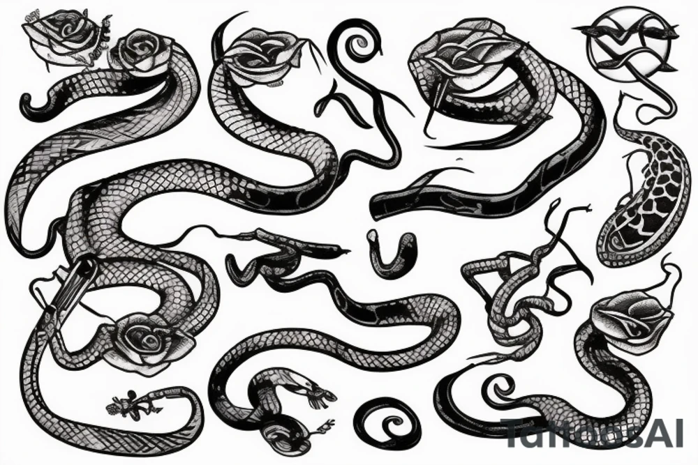 Snake tattoo idea