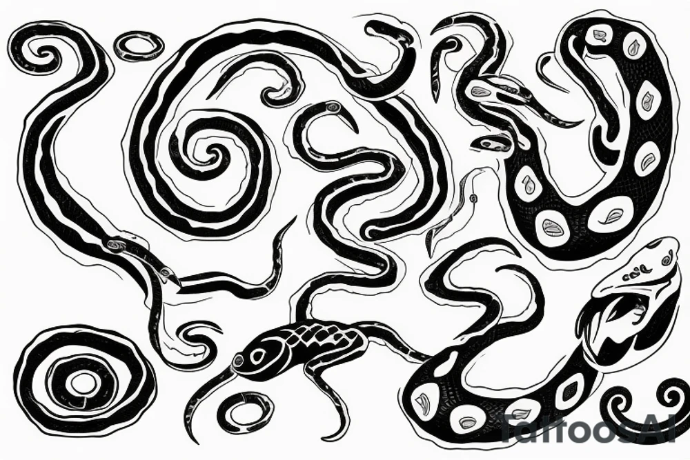 Snake tattoo idea