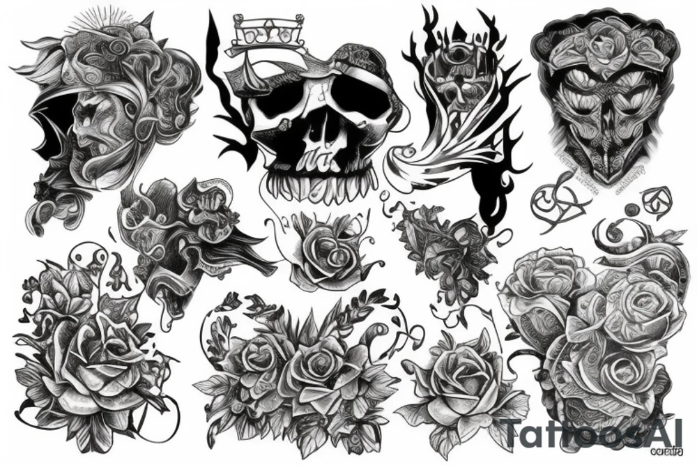 King tattoo tattoo idea