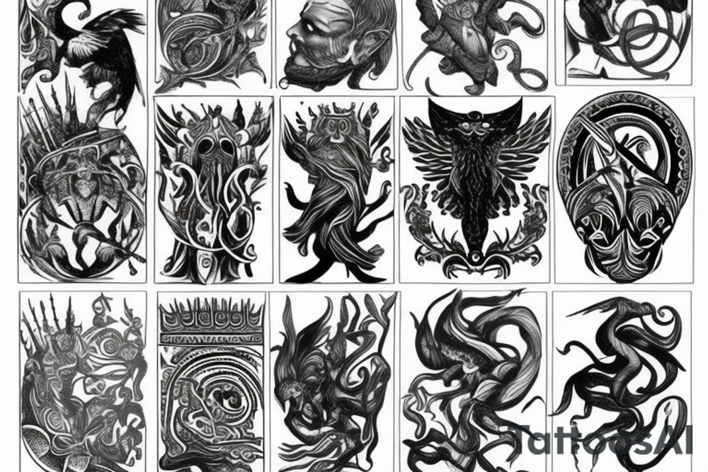 Slavic mythology tattoo idea