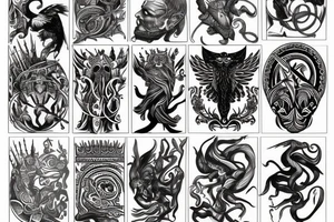 Slavic mythology tattoo idea