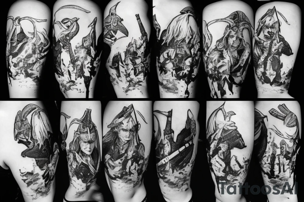 The witcher 3 tattoo idea