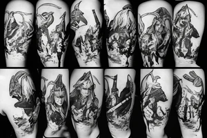 The witcher 3 tattoo idea
