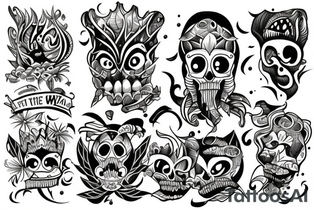 Maui form viana wyth his hoock tattoo idea