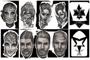 Outsider, indyvidualist tattoo idea