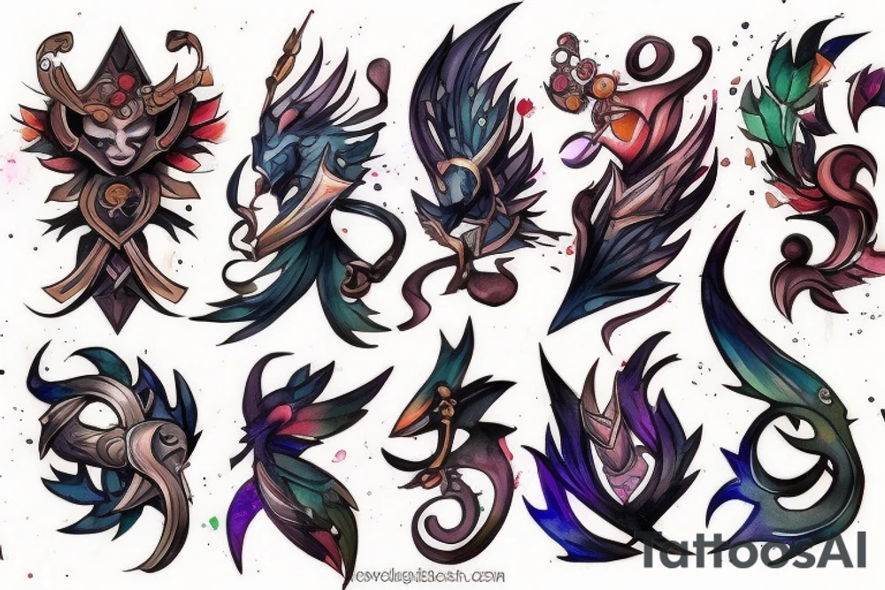 league of legends tattoo idea