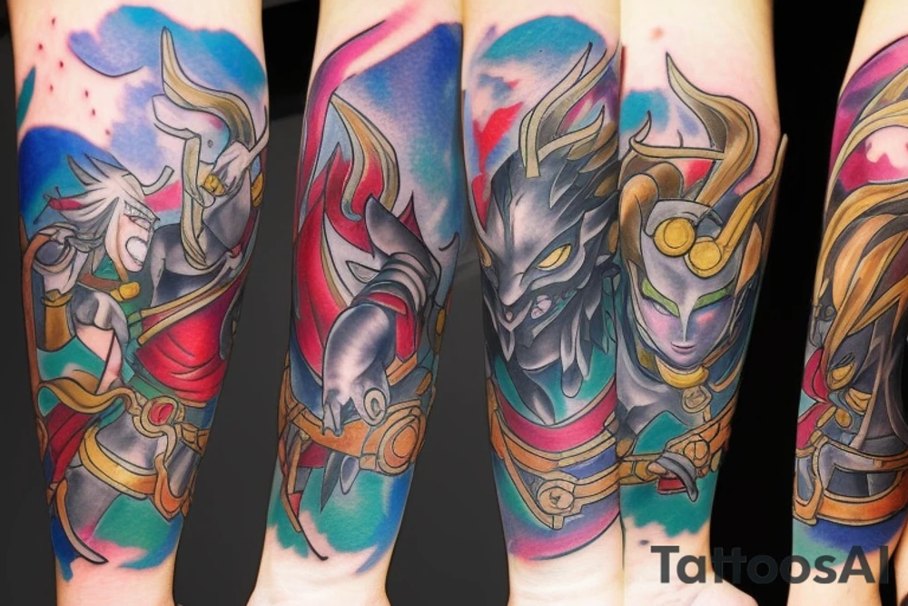 league of legends tattoo idea