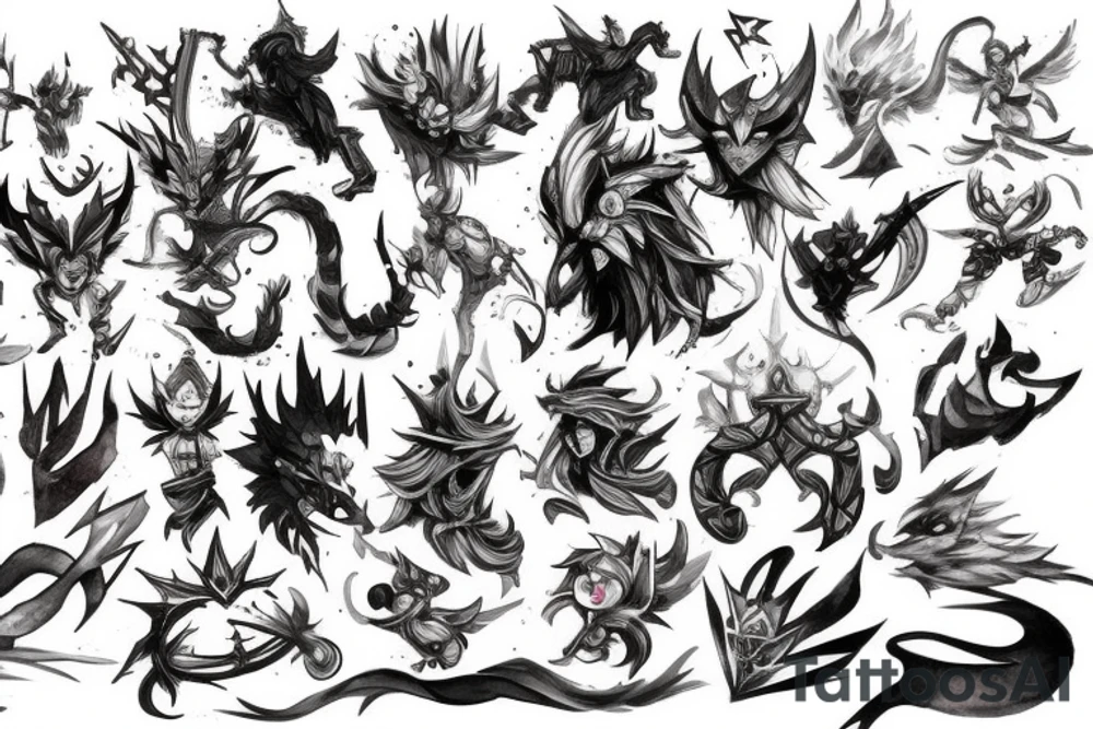 league of legends tattoo idea