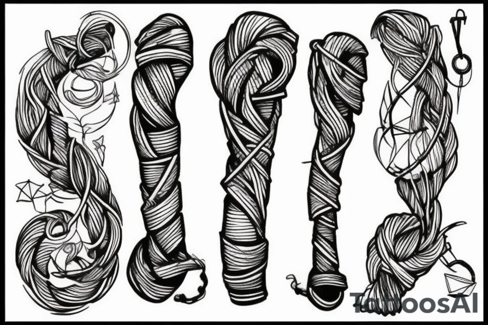 rope tattoo idea