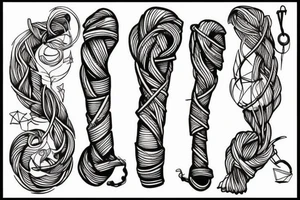 rope tattoo idea