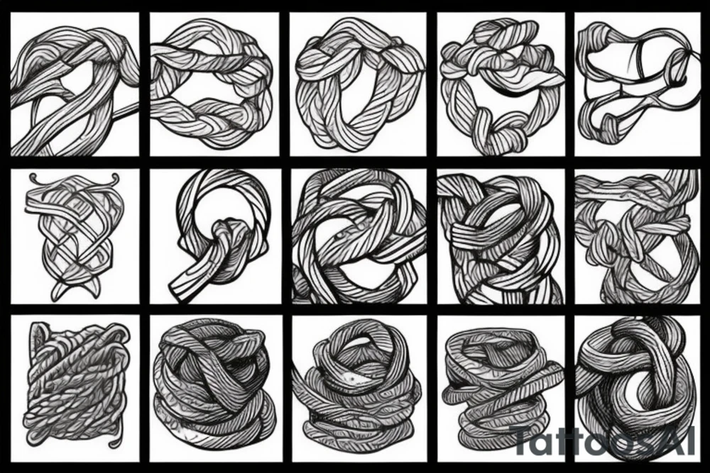 rope tattoo idea