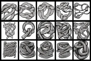 rope tattoo idea