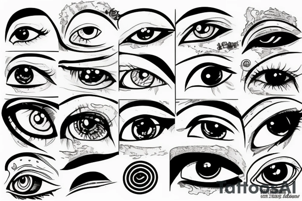 eye with raven
naruto tattoo idea