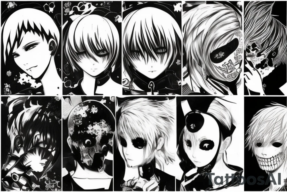 Tokyo ghoul tattoo idea