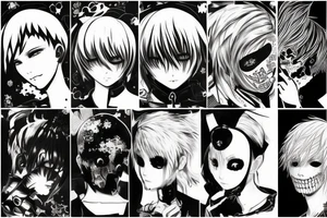 Tokyo ghoul tattoo idea