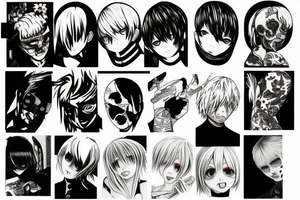 Tokyo ghoul tattoo idea