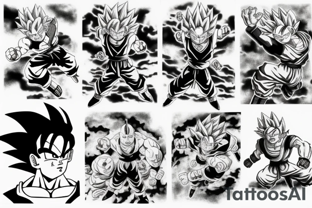Dragonball tattoo idea
