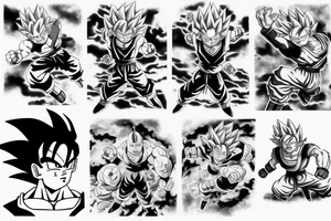 Dragonball tattoo idea