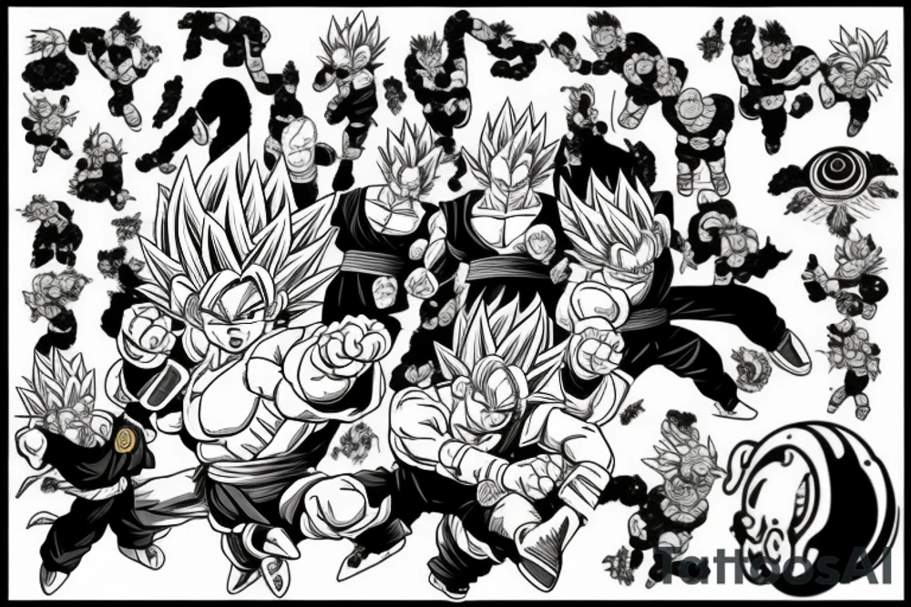 Dragonball tattoo idea