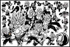 Dragonball tattoo idea