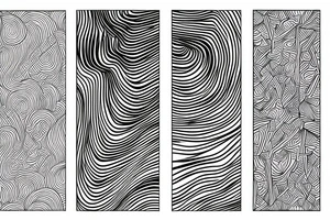 Abstract lines with ram tattoo idea