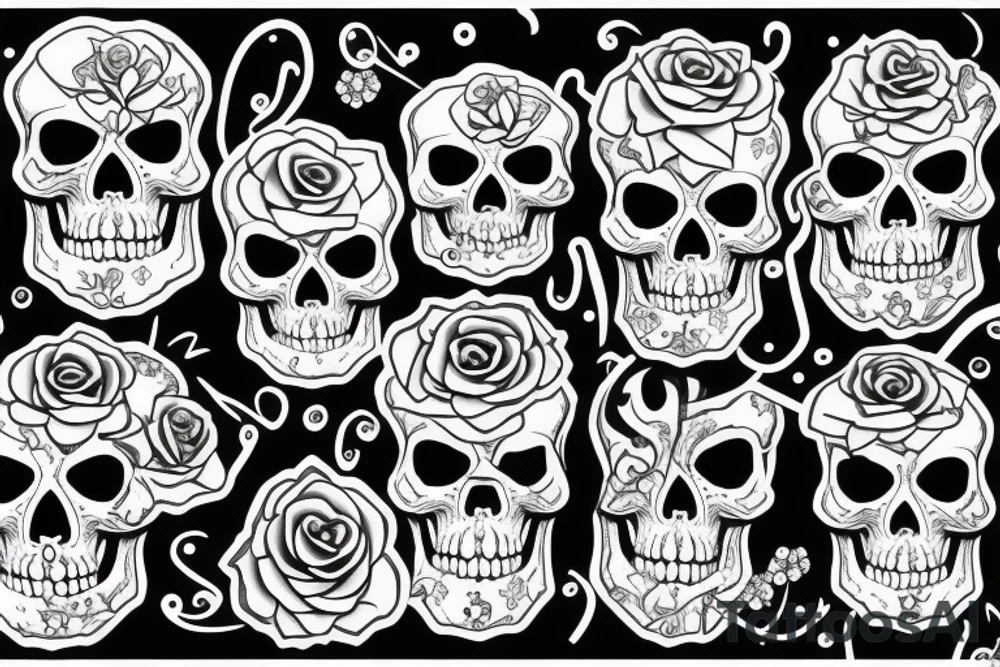 skull tattoo idea