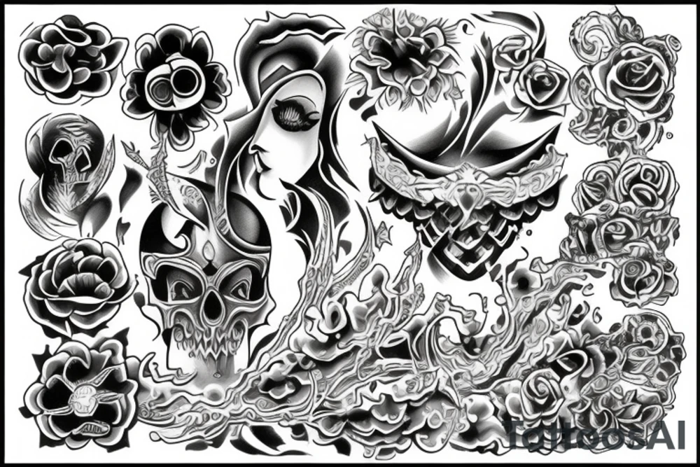 Wednesday tattoo idea