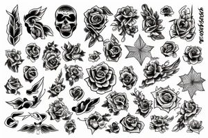 Wednesday tattoo idea
