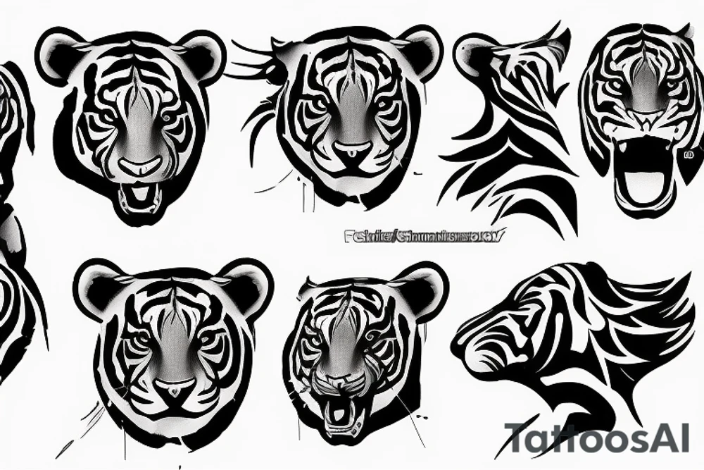Bird Tiger Woods tattoo idea