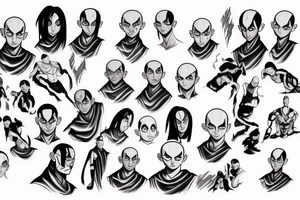 avatar aang tattoo idea