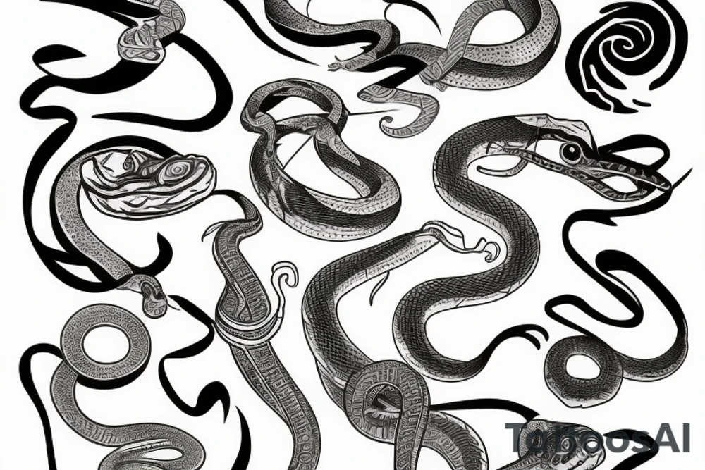 Snake tattoo idea