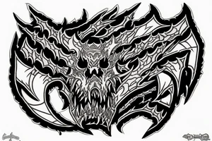 Deathwing from World of Warcraft tattoo idea