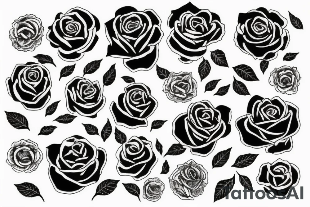 cY with rose tattoo idea
