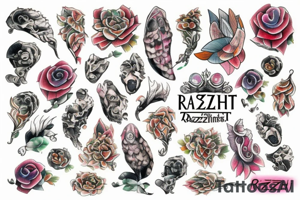 Raszageth tattoo idea