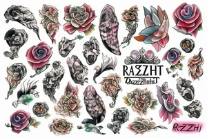 Raszageth tattoo idea