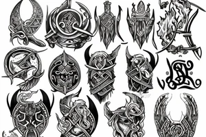 viking tattoo tattoo idea