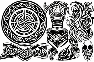 viking tattoo tattoo idea