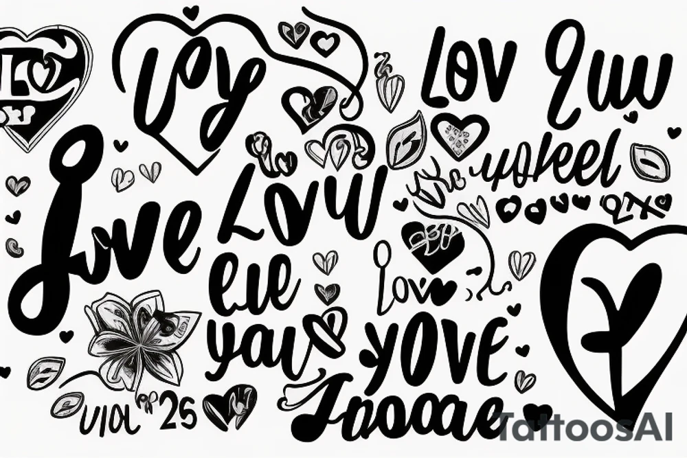 Quote "Love You Super"
Date 12.12.52 - 26.12.22 tattoo idea Quote "Love You Super"
Date 12.12.52 - 26.12.22 tattoo idea