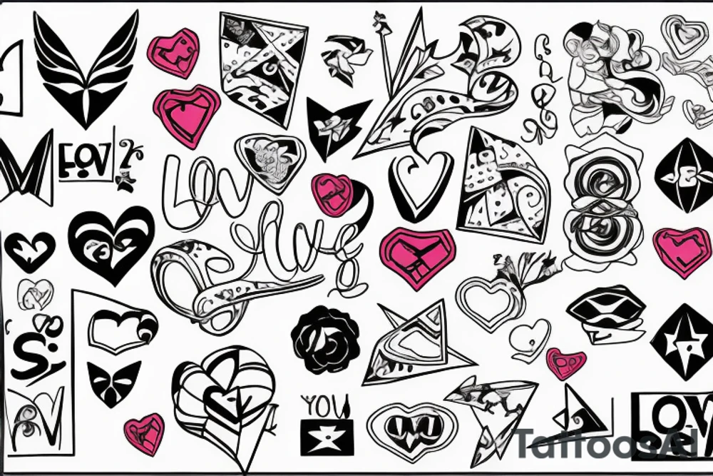 "Love You Super"
12.12.52 - 26.12.22 tattoo idea